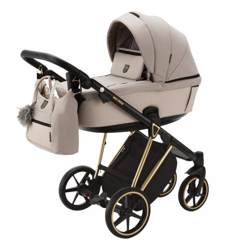 Adamex Belissa Special Edition - wózek wielofunkcyjny, zestaw 2w1 z opcją 3w1 i 4w1 | PS-620